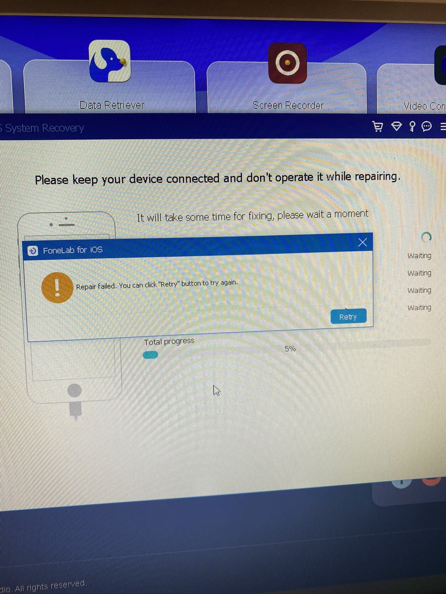 allyballybee74's tweet photo. @FoneLabStudio I purchased the iOS system recovery software but did not repair the phone. Is the money back guarantee covered? https://t.co/qX8pT7vPME