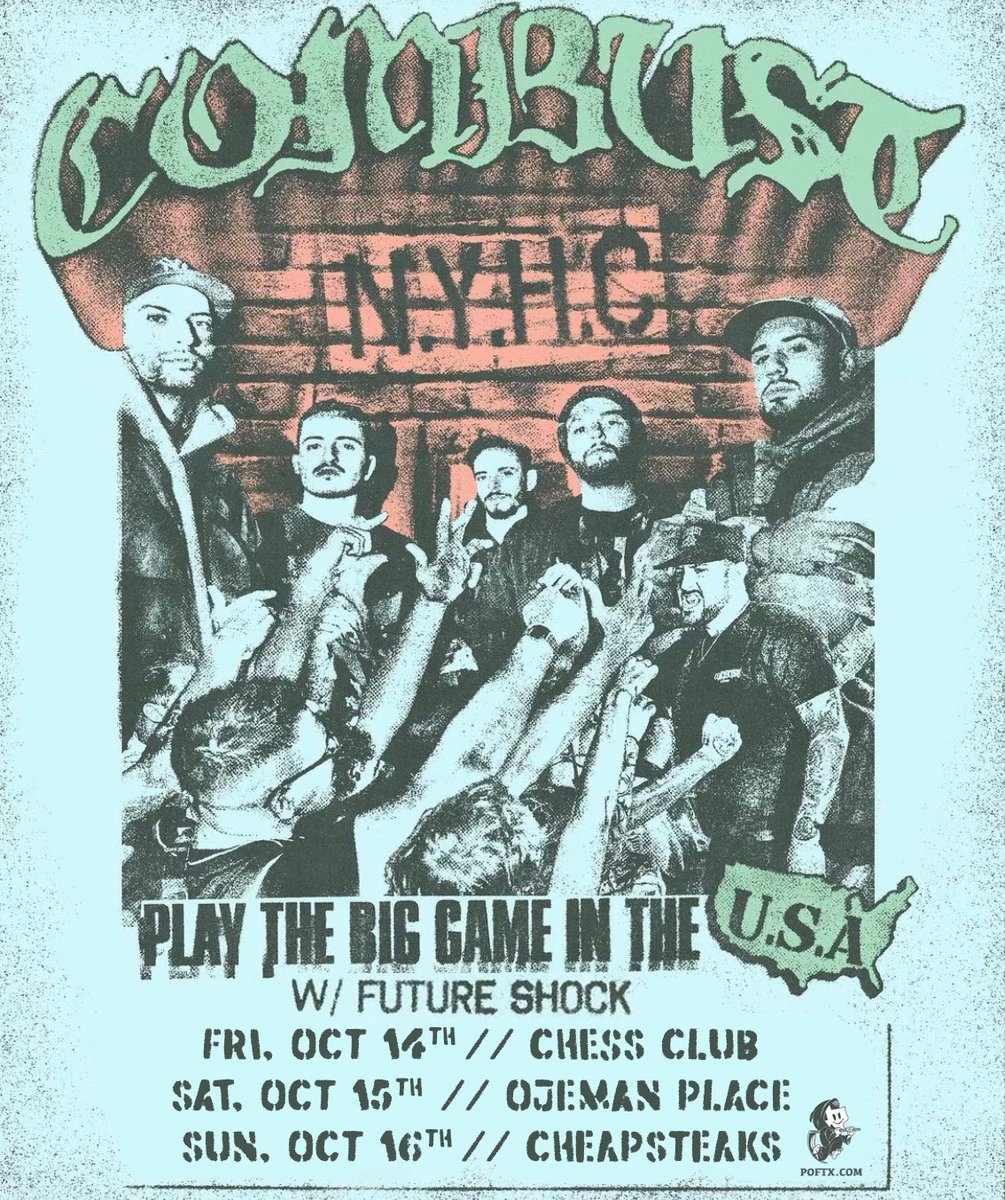 Texas run for COMBUST &amp; Future Shock. Far away