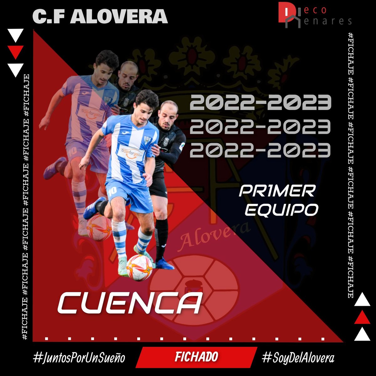 Otro jugon que se incorpora a nuestro proyecto ,un lujo para nuestro proyecto ⚽️⚽️⚽️⚽️ <a href="/Alovera_en_red/">Ayuntamiento de Alovera</a>