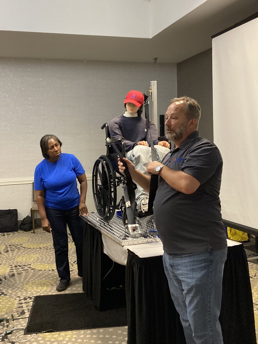 Mobile! Documentation and Securement Training is headed your way! 🚎

Make plans to attend training on August 2, 3, or 4. Get all of the details at altrans.org/training.