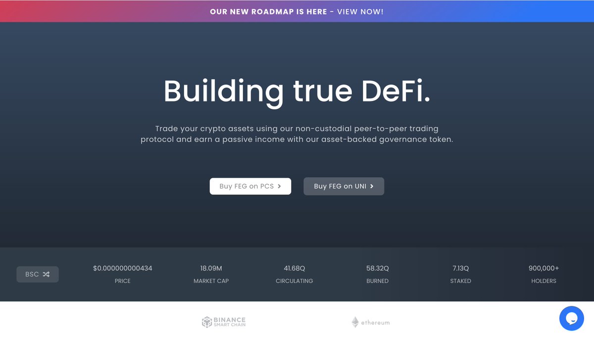 The #FEG team are excited to share the refreshed FEGtoken.com website!

As well as some cosmetic changes Its been updated to include the latest info relating to the upcoming ecosystem enhancements.

Check it out! 👍❤️🦍

$FEG #BSC #Crypto #ETH #DeFi #Blockchain