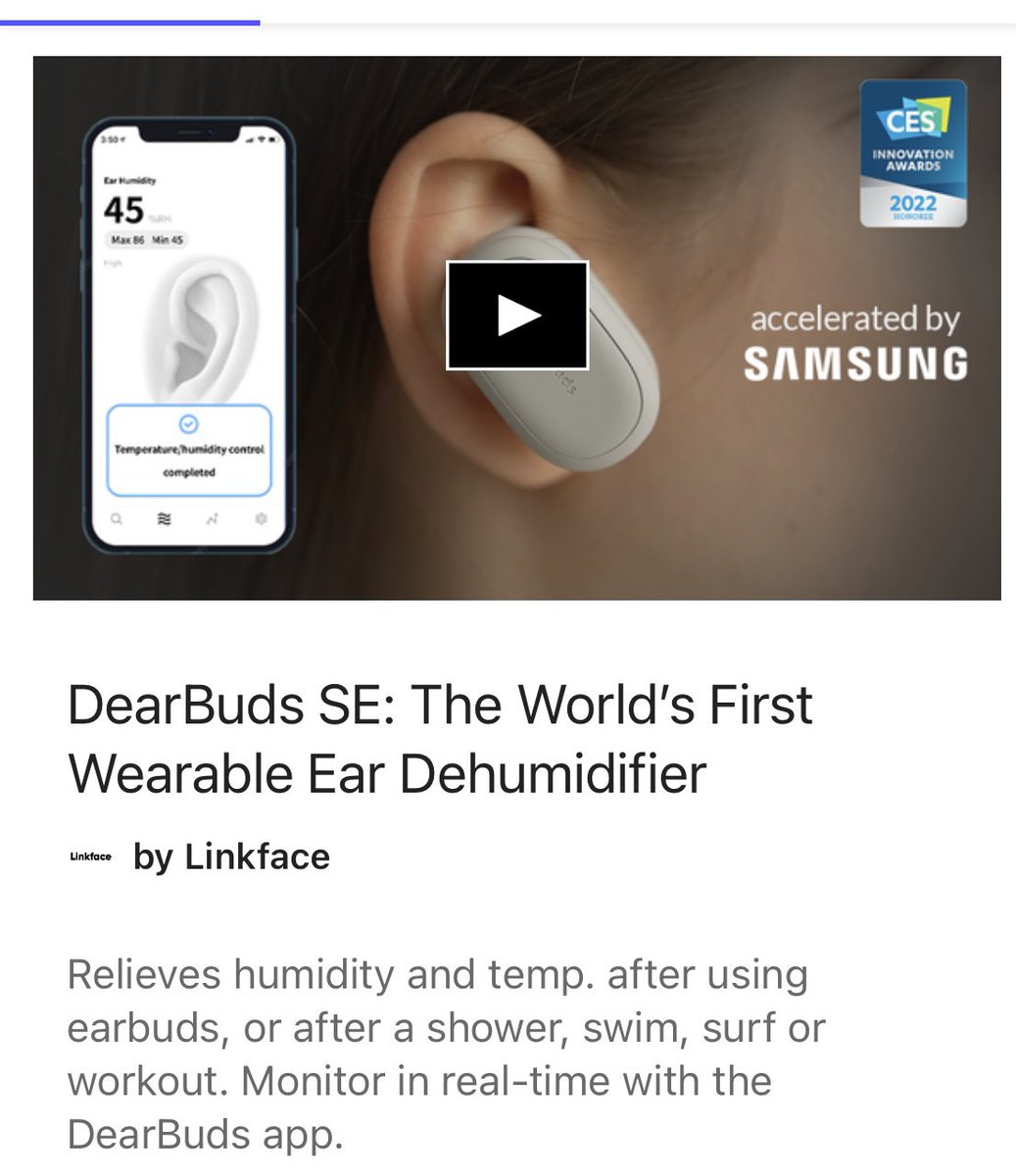 Number 1 in my “Recommended for you” on Kickstarter. What I’m wondering is how they know I have damp ears?
