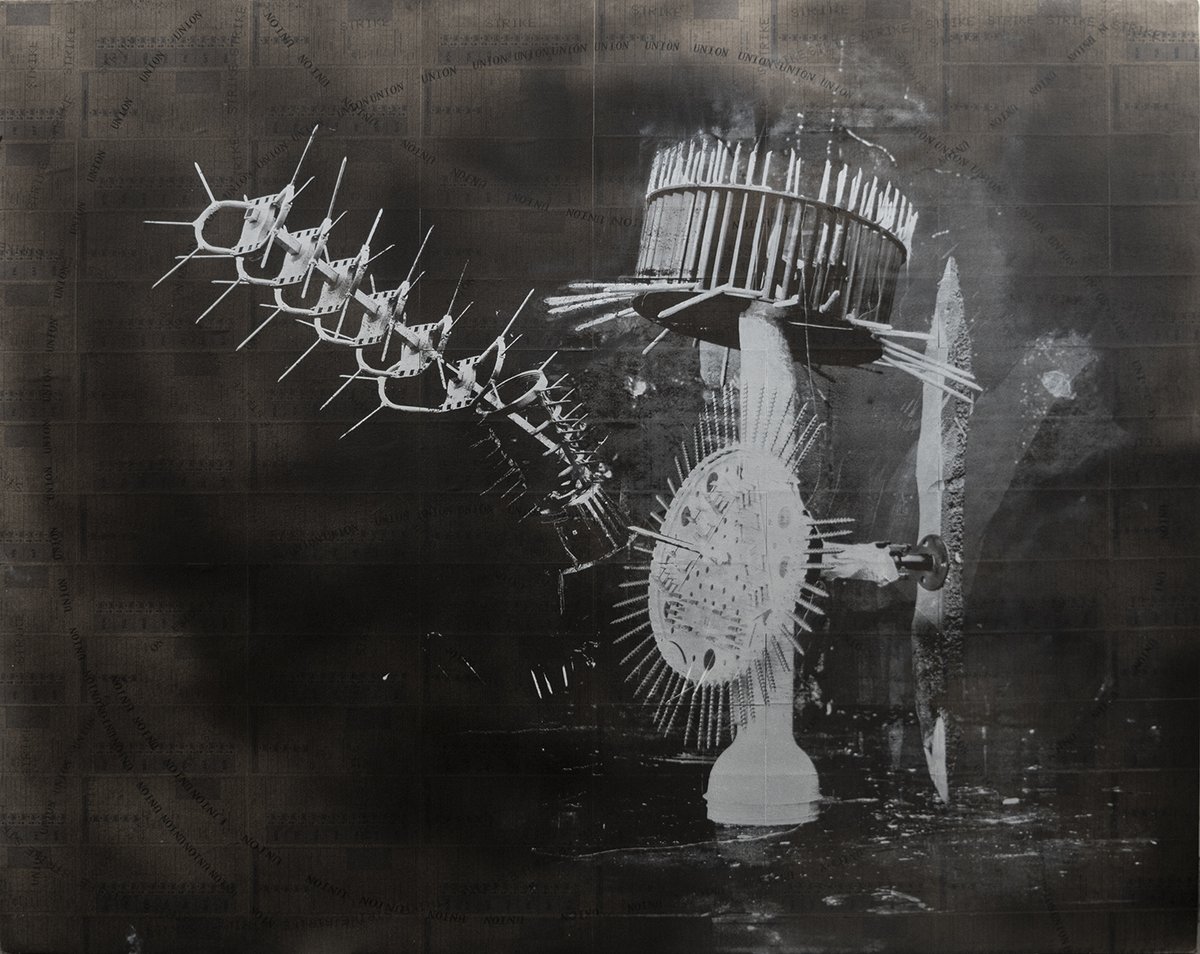 We're pleased to share our Fall 2022 Gallery exhibition “Rodrigo Valenzuela: New Works for a Post Worker’s World,” on view beginning 9/22. Valenzuela uses photos, sculpture, installation, and video to construct scenes that examine concepts of work &amp; labor bit.ly/3B1fKMt