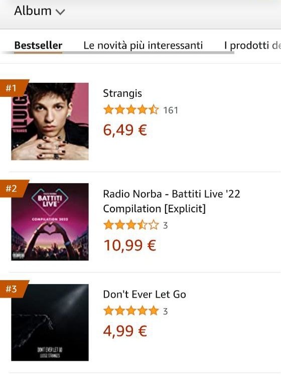 CristianaMauro_'s tweet photo. Quanto si può essere orgogliosi? ✨💛
E poi quant'è bello vedere Don't Ever Let Go 3°? 🥹 Scritto nella tua cameretta Gigi, e ora parte di noi 🍀
@StrangisLuigi 💛🤙🏻
#luigistrangis #strangisEP #DELG https://t.co/6493DFNvqs