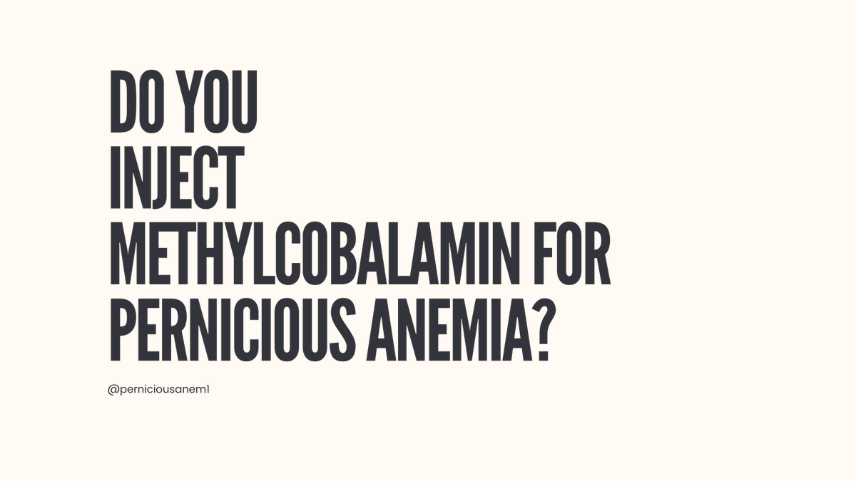 PerniciousAnem1's tweet photo. ⚠️ #methylcobalamin injection info⚠️

It's key to supplement adenosylcobalamin with methylcobalamin bc methyl won't convert to adeno by itself &amp; the body NEEDS BOTH forms of cobalamin.

Cyano &amp; hydroxo convert into both methyl &amp; adeno IN the body #perniciousanemia #b12deficiency https://t.co/FYay5vW1ZL
