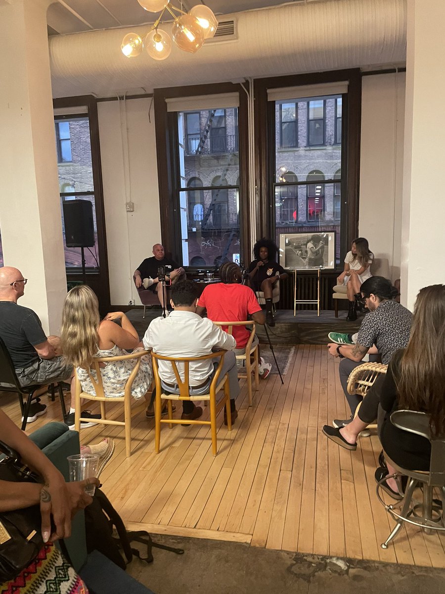 metaverse_voice's tweet photo. super excited @EmpireDao Web3 community space in #NYC 🔥😎

thanks Mike @MikeFraietta Lou @loukerner and everyone @CryptoMondaysNY @CryptoOracleLLC  #web3 #NFTGiveaway #GameFi #defi #NFTdrop #NFTartist #solana #Polygon #eth #BTC #sol #Metaverse #newyork #empireDAO #DAO #DAOs https://t.co/q8QIHWvx5Z