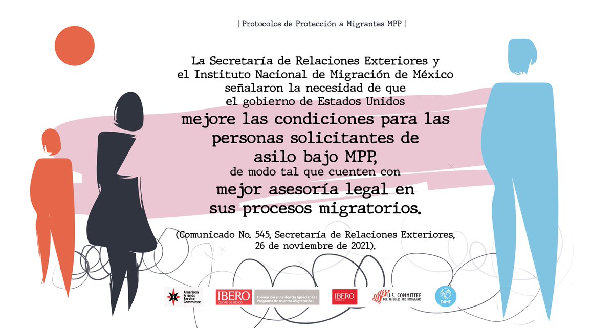 prami_iberocdmx's tweet photo. 🛑Las personas solicitantes de asilo regresadas bajo #MPP no tienen acceso a una adecuada asesoría ni representación legal
✋Las #RealidadesDeMPP son: las autoridades migratorias de EEUU no dan información clara, oportunidad de dialogar ni documentos traducidos
#EndMPP
#NoMásMPP https://t.co/zA685ciEdx