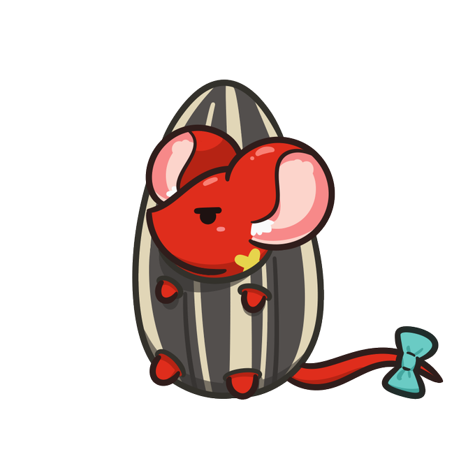 「heart tail ribbon」 illustration images(Latest)