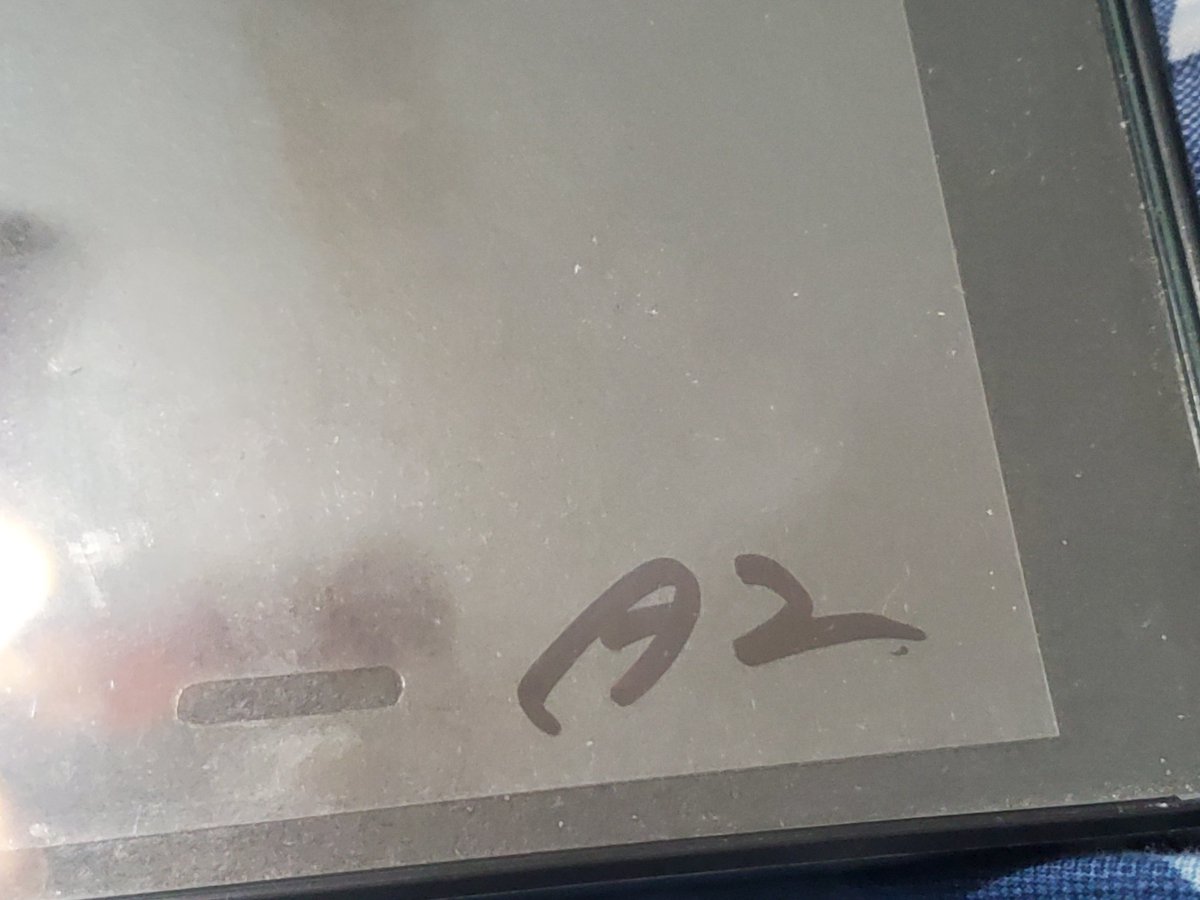 I completely forgot I had this! It's a spongebob animation cel from the original production of season 1