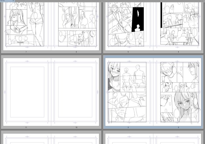 ネーム模写練習
・俯瞰の絵に違和感がある
・口と舌は要練習

明日もネーム模写練習 