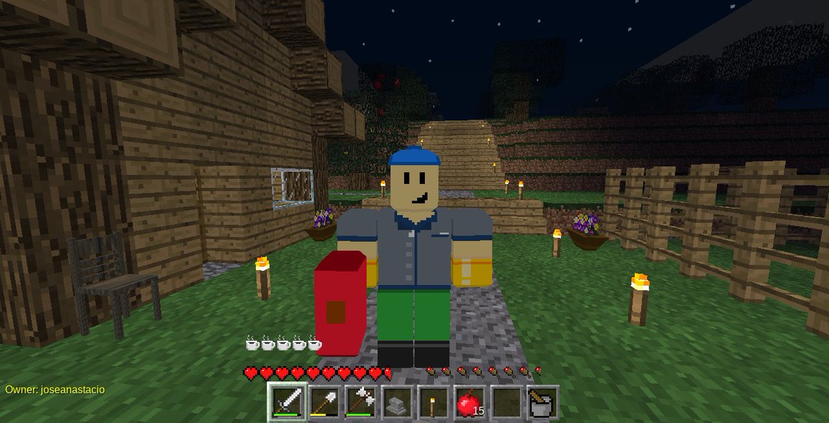 josegamestest's tweet photo. Mineblox
Minetest com texturas igual Minecraft e modelo igual Roblox. O jogador pode escolher o modelo dentro do jogo um deles e mais quadro que o normal.
#ROBLOX #robloxart #Minecraft #minetest #josegamestest #joseworld #mod #mods https://t.co/ipEPJ5VSQR