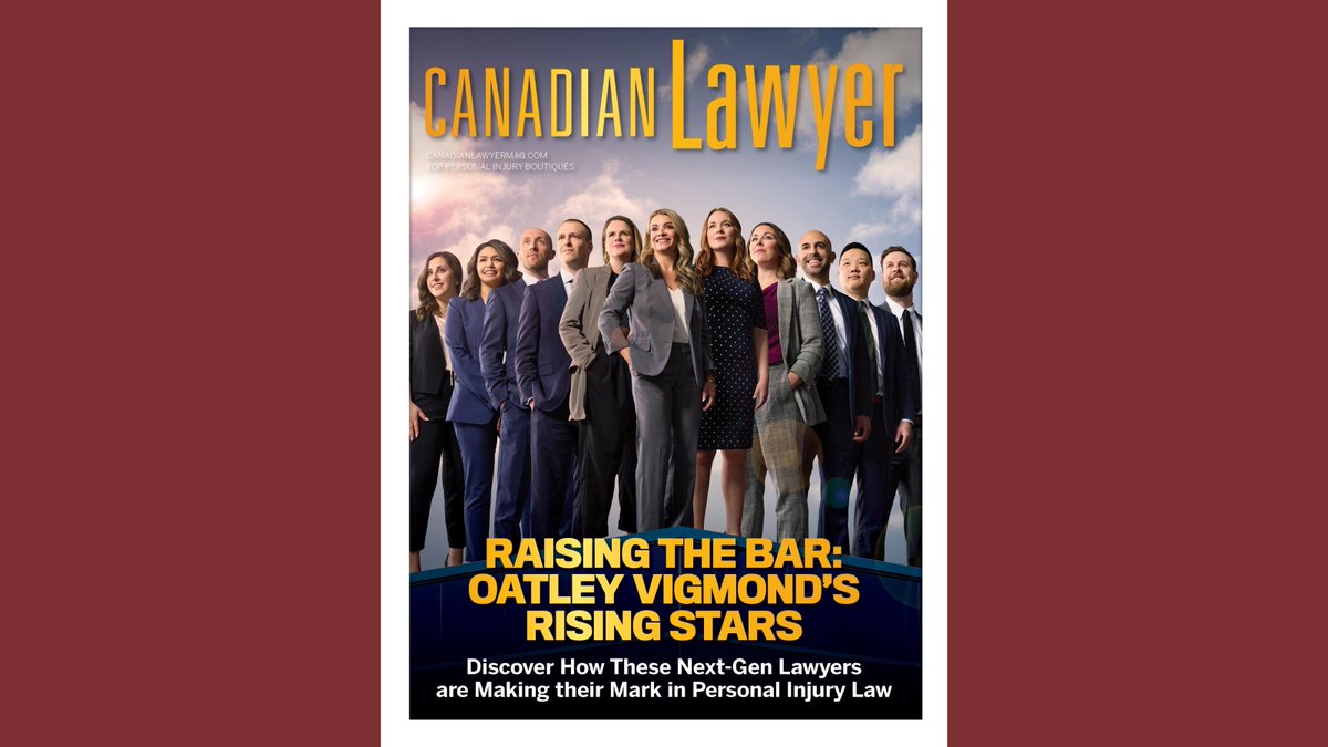 Introducing Oatley Vigmond's Next Generation of Personal Injury Lawyers oatleyvigmond.com/canadian-lawye…
