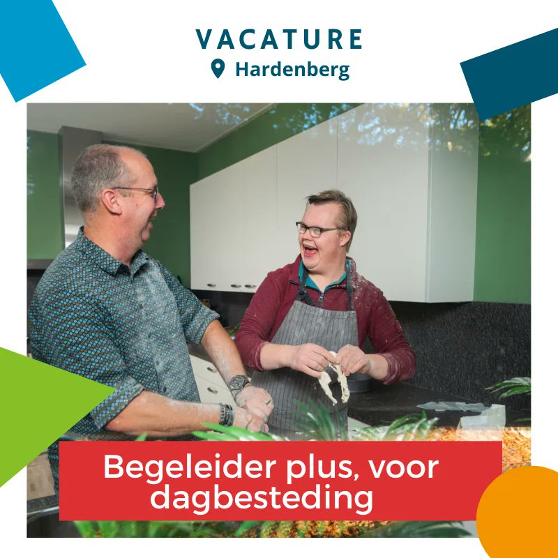Voor de dagbesteding op onze locatie in Hardenberg zijn wij op zoek naar een begeleider!
Is dit wat voor jou? Lees meer over deze leuke functie in de vacature: buff.ly/3vcq9RC