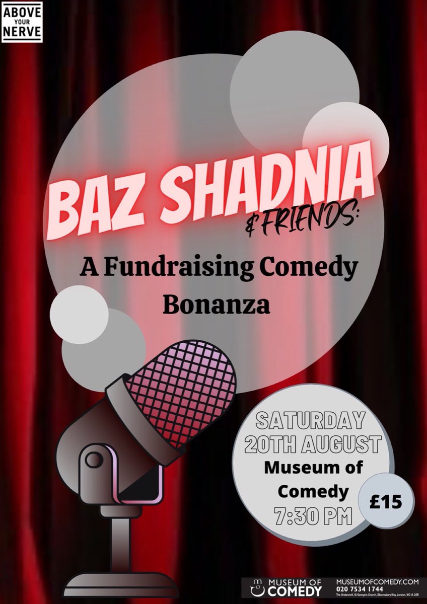 tabithaactor's tweet image. London pals - come and see me do standup!