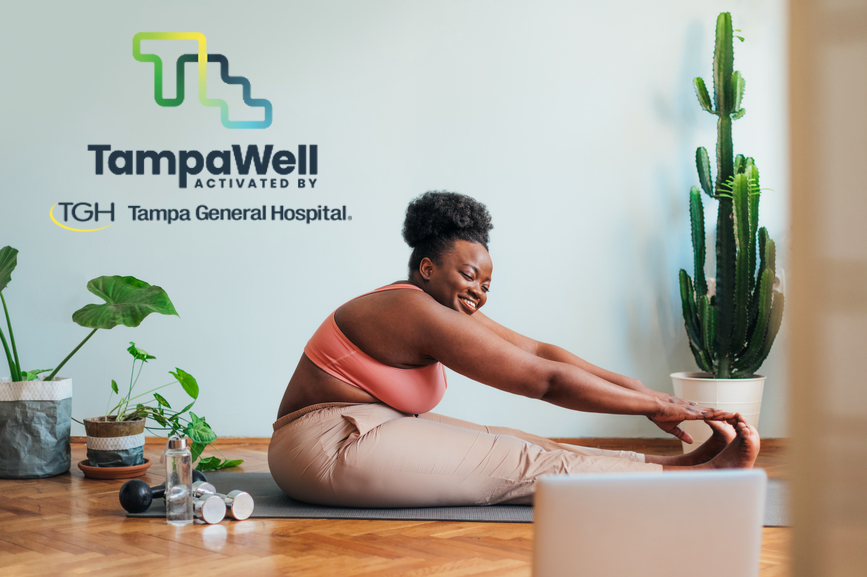 A prescription... for yoga? We're piloting a program that encourages health care providers to include customized physical activity in patient treatment plans. It's just one step in the wellness revolution by #TampaWell Activated by Tampa General Hospital: tgh.org/TampaWell