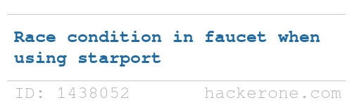 disclosedh1's tweet photo. Cosmos disclosed a bug submitted by @cyberboyIndia: https://t.co/rQFoZiLMmj - Bounty: $5,000 #hackerone #bugbounty https://t.co/6icytncleY