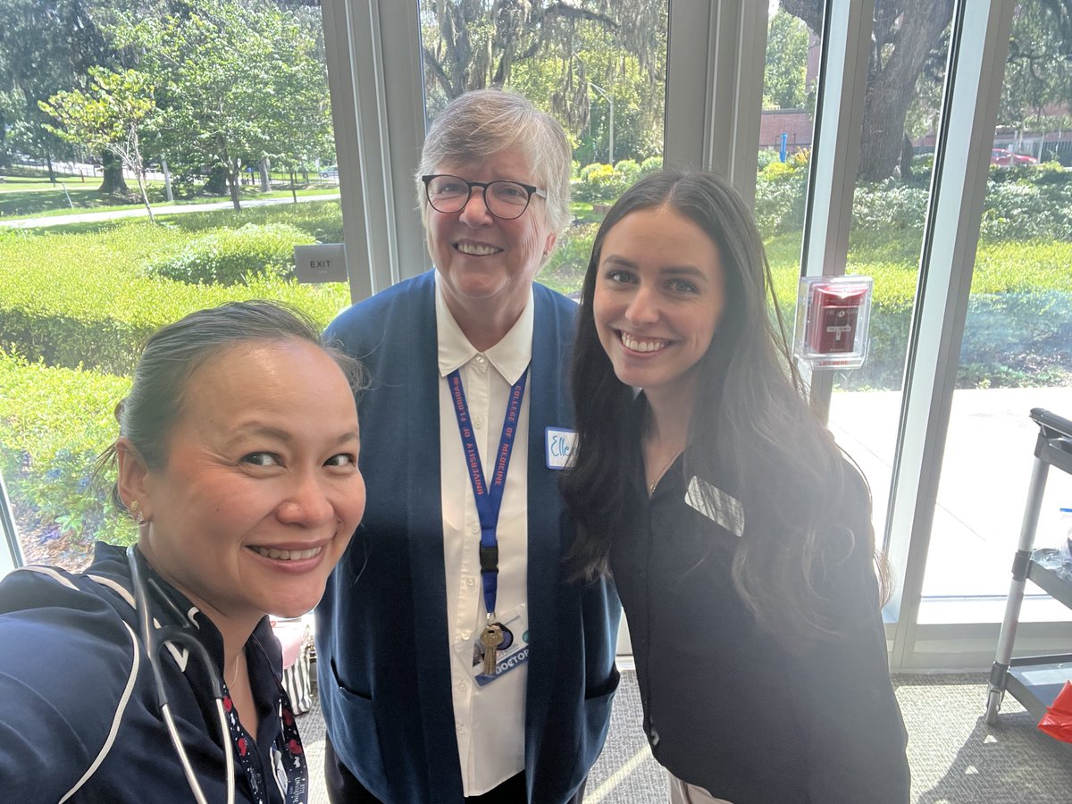 This <a href="/UFMedicine/">UF Medicine</a> Women in Medicine &amp; Science field trip for #PACES girls has different stations including: 
🫀cardiology
🍆 urology
💉 Anesthesiology
🫀CT surgery
🔬 Pathology/Lab
🚨 ER team came with a woman mannequin! 
Among others.. 
<a href="/MoriartyAlyson/">Alyson Moriarty</a> <a href="/StacyGBeal/">Stacy Gurevitz Beal</a> <a href="/UFMedicine/">UF Medicine</a>