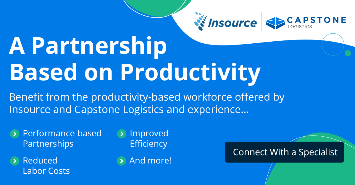 InsourcePerform's tweet image. Insource and Capstone Logistics provide up to 40% more productivity on a per-unit basis than a temporary workforce. We prioritize a compensation model that rewards the quality of completed projects rather than the time spent on completion. hubs.ly/Q01hBr3V0  #operations