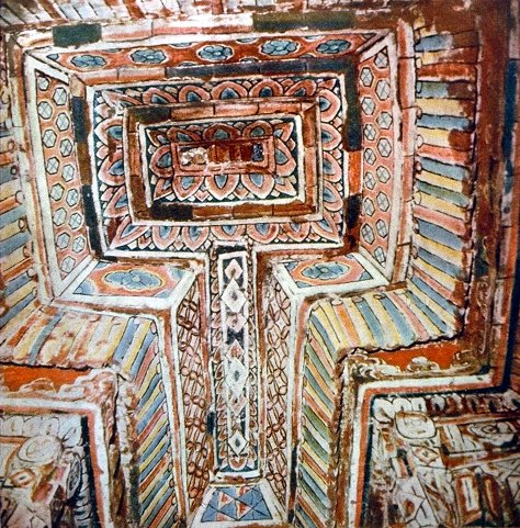 Peteto90's tweet image. For #TombTuesday I can't resist posting one of the most  vibrant tombs in premodern China, the 11th c. family tombs at Baisha (Henan province). Its murals are quite stunning and I always look forward to covering it in class. 😊