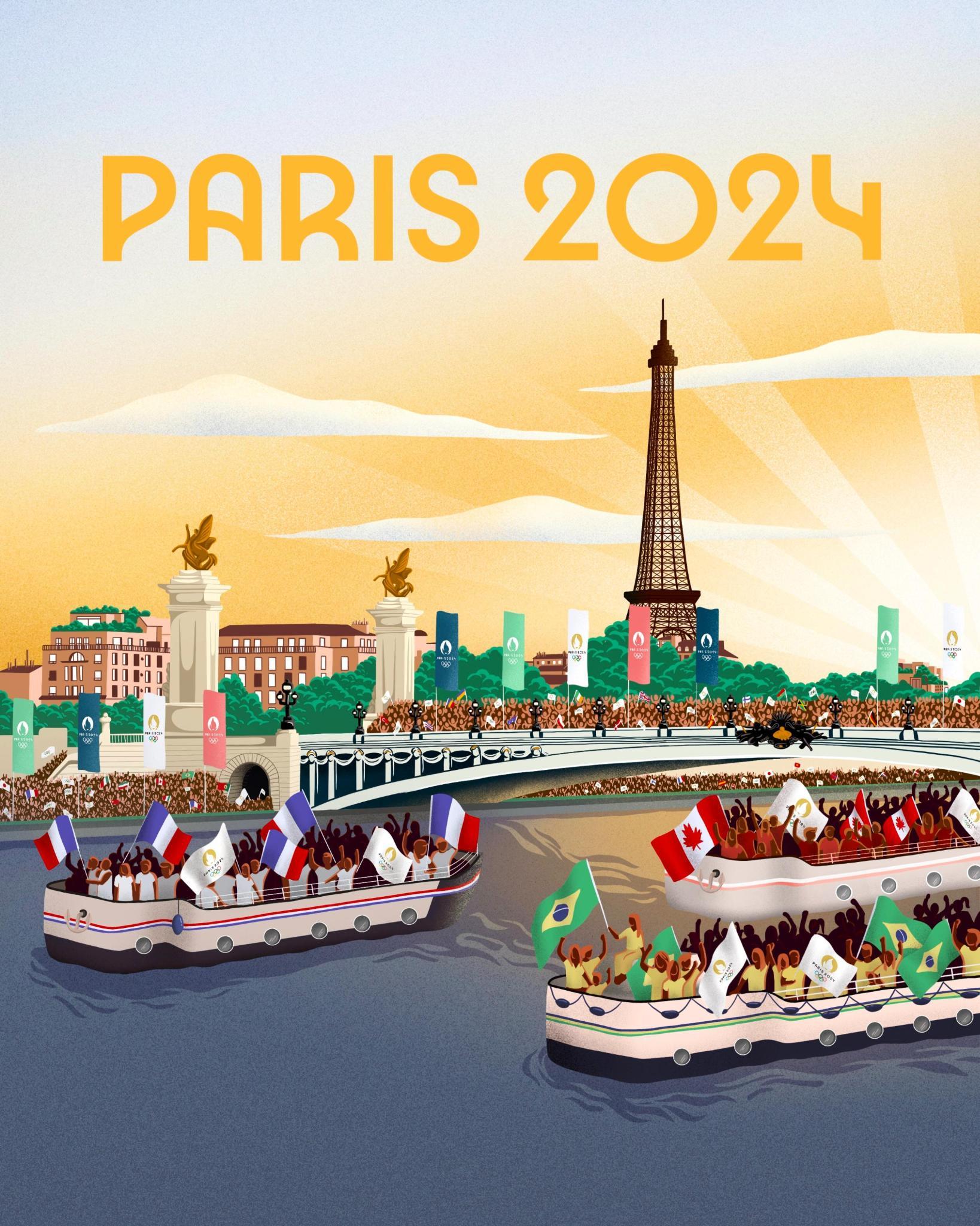 Paris 2024 on X: 20h24, 26 juillet 2024. Les regards du monde