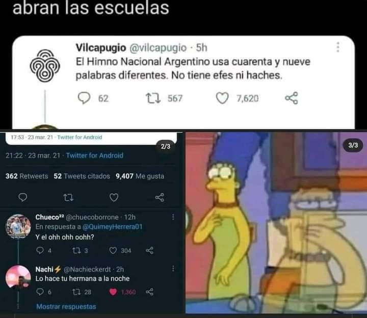 la_cuevadeale's tweet photo. Bueno... Se entregó... Y le re cabió...
#Meme #Himno #TuHermana https://t.co/fHhHmPhSIP