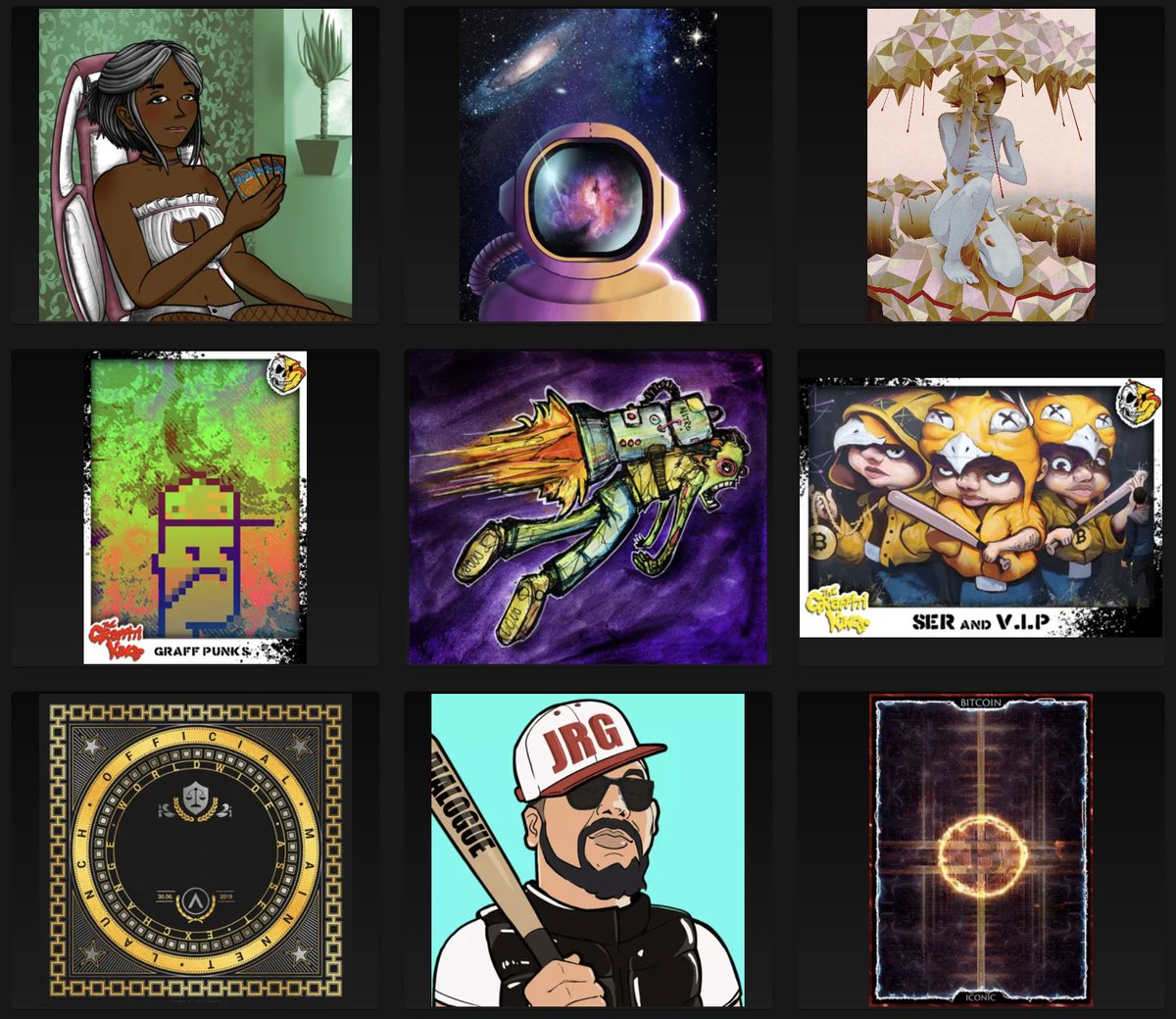 nfthiveio's tweet photo. Update! Find featured Collectibles and Art on https://t.co/JdXIXEsKZL! Discover some of the greatest #NFTs on @WAX_io!
Check out https://t.co/ytcbk2I5Tg
&amp; https://t.co/LxRD7gqjpf
See what #WAXP has to offer beyong P2E games https://t.co/eZikpM62eL
