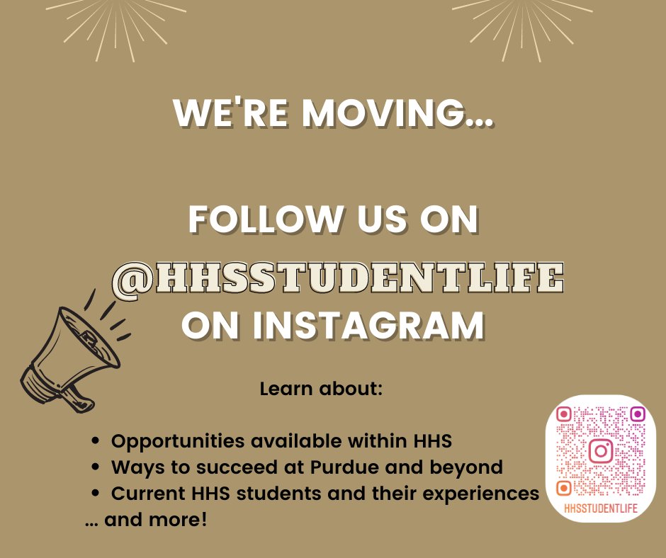 📢 We'd like to announce that we'll be deleting our Twitter HHS Student Life account soon. 📢 We are, however, continuing to post on our Instagram page @hhsstudentlife. We'd appreciate it if you could please follow us on there for helpful and encouraging HHS content!