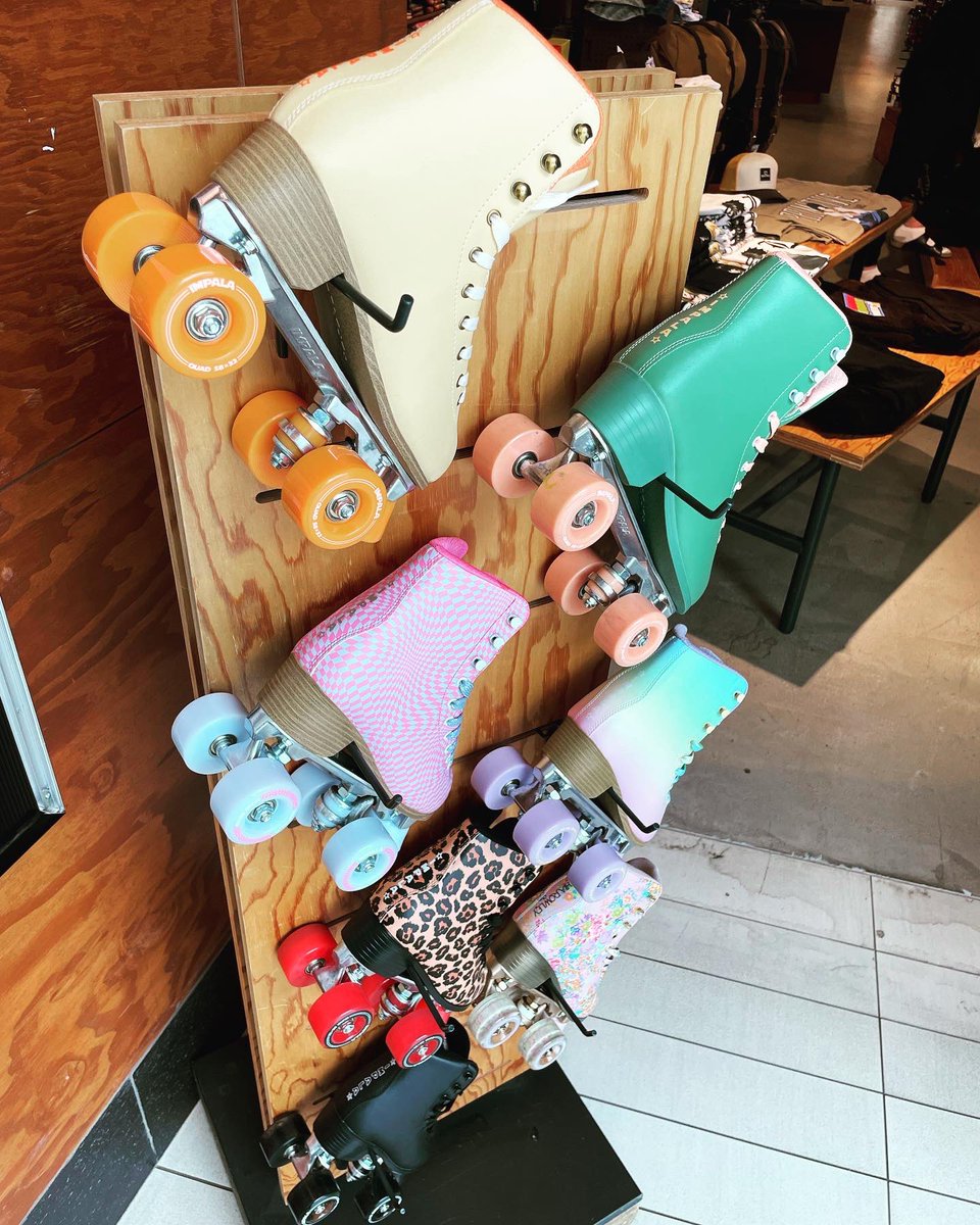 devonshiremall's tweet photo. New yellow colour wave of Impala Skates @zumiez Get them while they last! #devonshirestyle #impalaskates #summertime #rollerskates #zumiez #yqg https://t.co/2eP7dr66j4