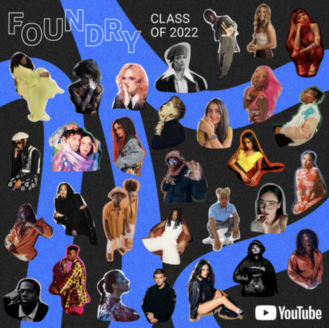 Congratulations to DMS artists Yoss Bones and @IAmMehro for making @YouTubeMusic’s YouTube Foundry Class of 2022! 🏅