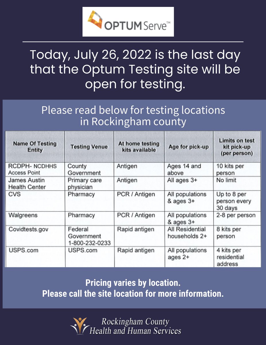 Rockingham County Health and Human Services tweet media