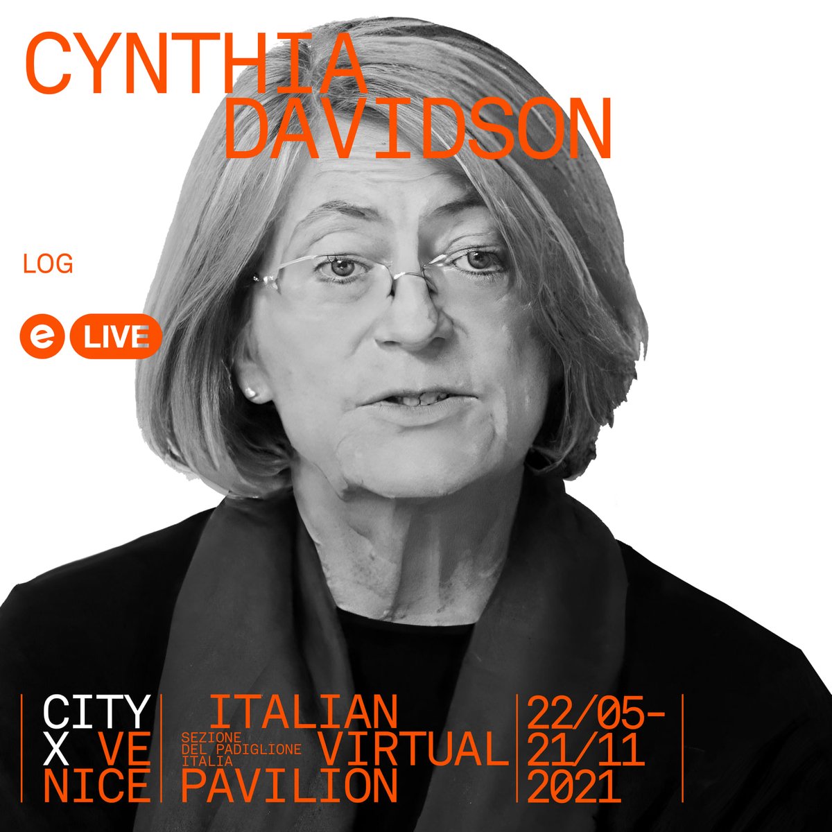 Cynthia Davidson Creative Director at the 17th Venice Architecture Biennale Italian Virtual Pavilion Sezione del Padiglione Italia. A unique perspective connecting new research design and the environment.
cityxvenice.org