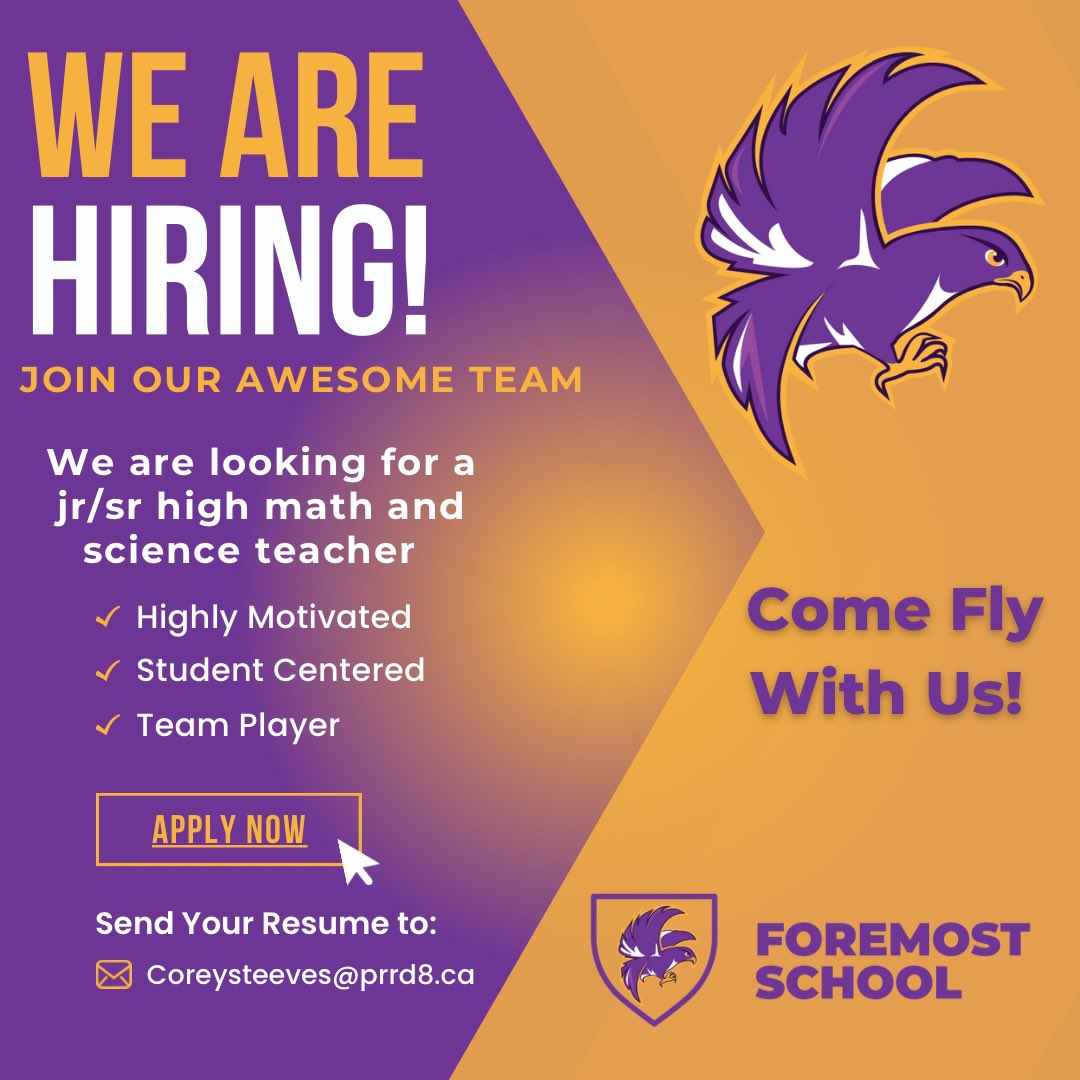 We are hiring! Fantastic opportunity to join our team. 

myprps.com/hr-juniorsenio…

Email Coreysteeves@prrd8.ca to apply.