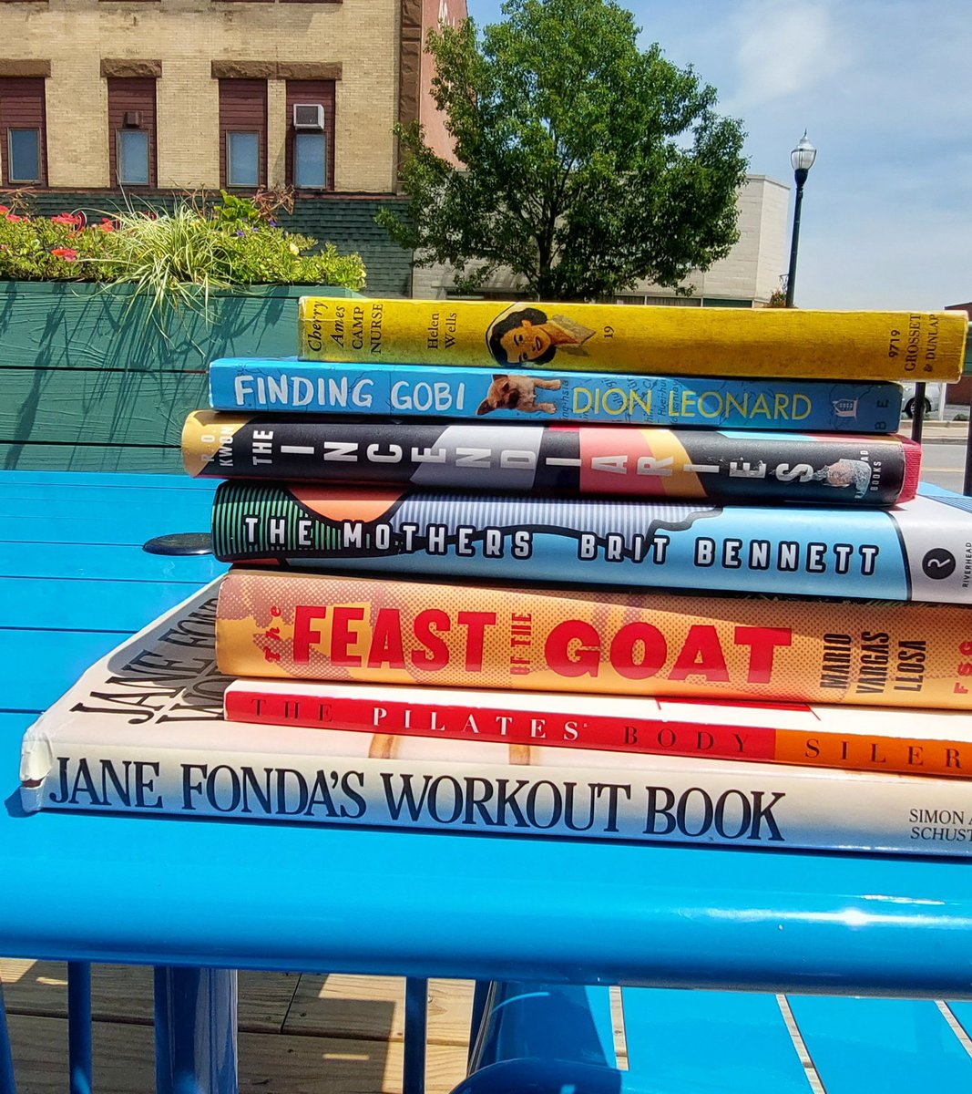 Perfect book haul from Grounds for Thought in Bowling Green, OH!