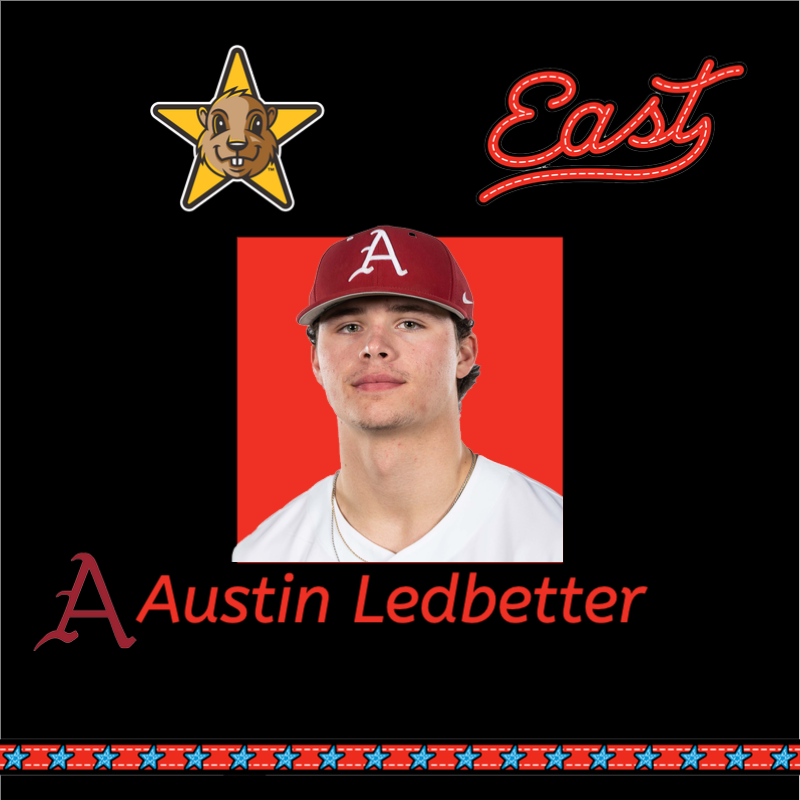 East All-Star pitcher Austin Ledbetter (<a href="/austinled2413/">Austin Ledbetter</a>)!