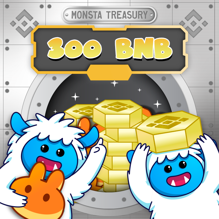 BasedMonsta's tweet photo. Congratulations Monstas on 300 $BNB in the vault!! 🚀🚀🚀 https://t.co/597J1O0Fgl