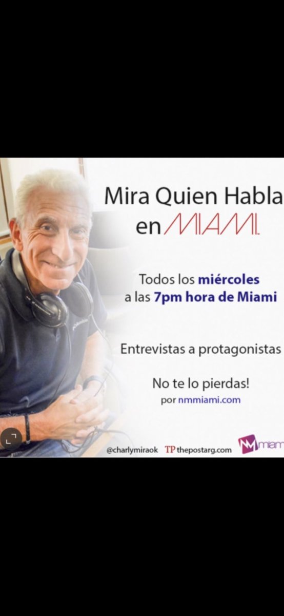 CharlyMiraOK's tweet photo. Mañana 7pm Miami time conversamos con German Villa sobre todo lo que ofrece al viajero el nuevo #HiltonAventura en North Miami.
#miraquienhablaenmiami #nmmiami #nmmiamiradio #Hilton #HiltonForTheStay #Aventuraflorida @NMMiamiradio https://t.co/Xe8dPxacXA