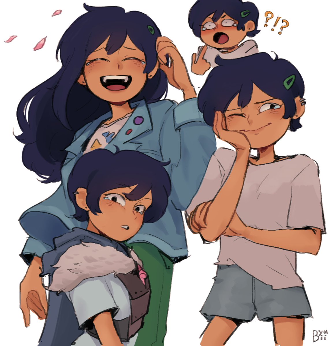 Byubiyubi's tweet image. Crybaby #amphibia #MarcyWu