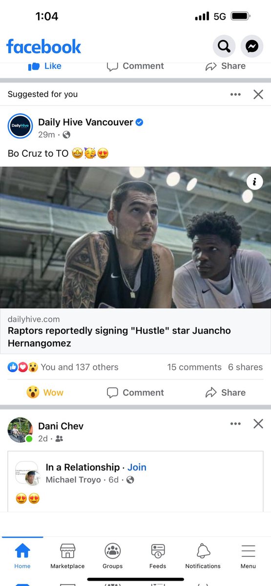 For those of you who watched the movie "Hustle" &amp; are a Raptors' fan, check out what I was sent.
