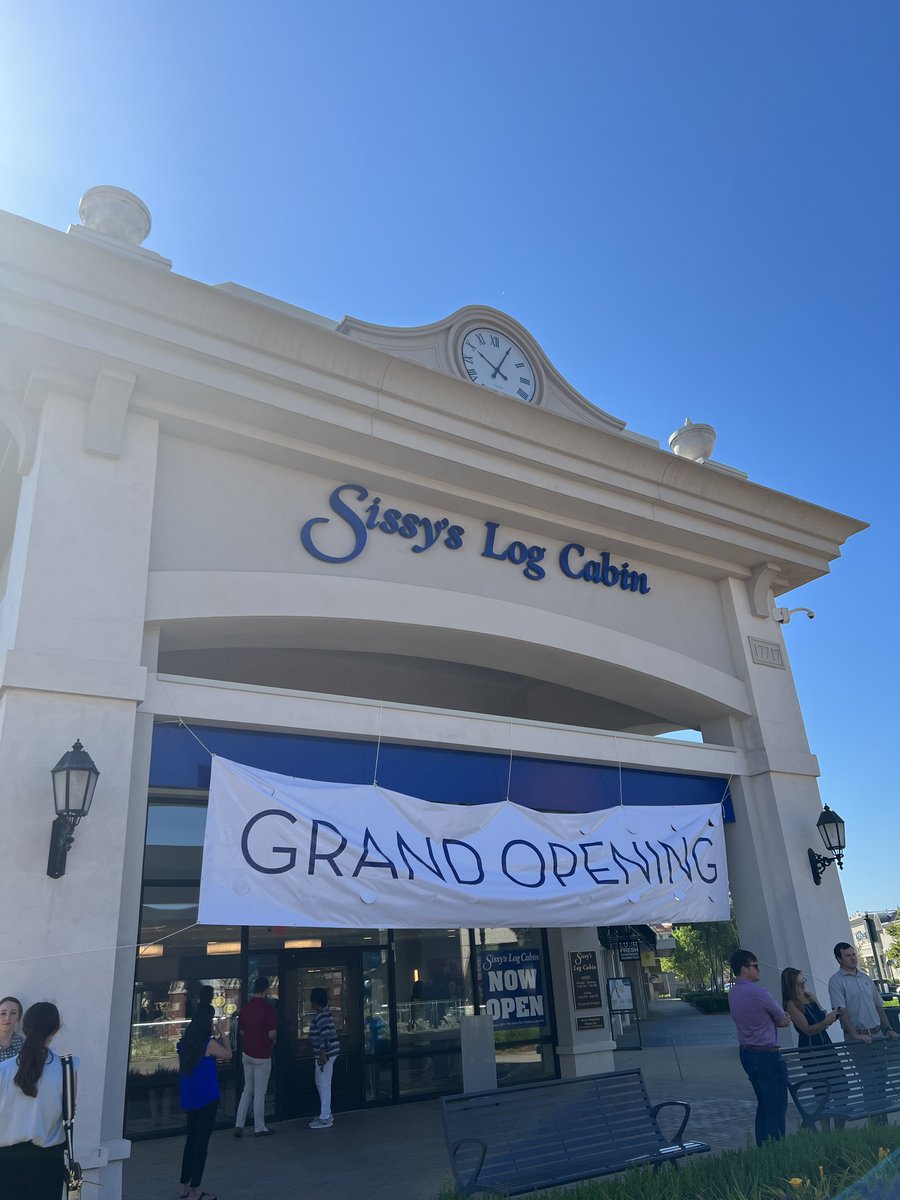 Congratulations to client <a href="/sissyslogcabin/">Sissy's Log Cabin</a> on the official grand opening of their sixth store, located in West Little Rock! Sissy's is a family-owned jewelry brand committed to building good in every community they serve, a vision we're thrilled to support!