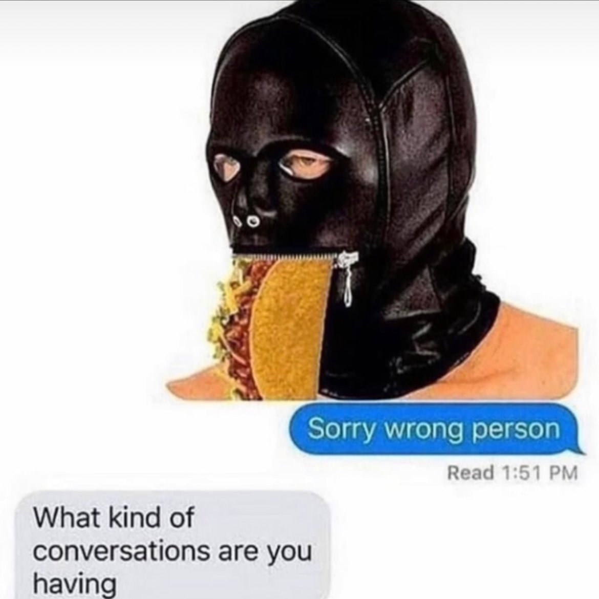 FoxtailApp's tweet image. Oops wrong person

#bdsm #gimp #relatable #kinkythings #bdsmplay #powerexchange #bdsmcommunity #textinggonewrong #textinggoneright #tacotexts #tacotuesday  #feedme