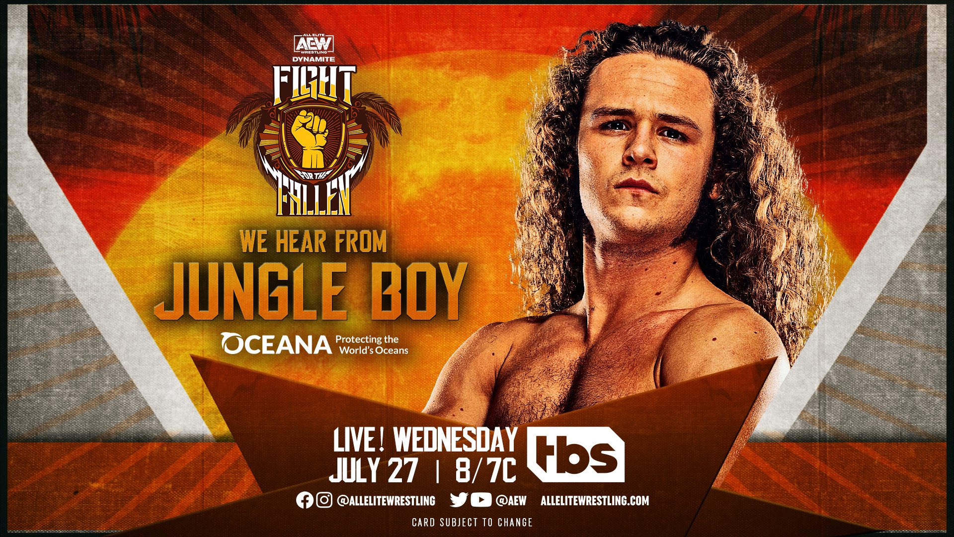 All Elite Wrestling on Twitter "Jungle Boy (boy_myth_legend) returned