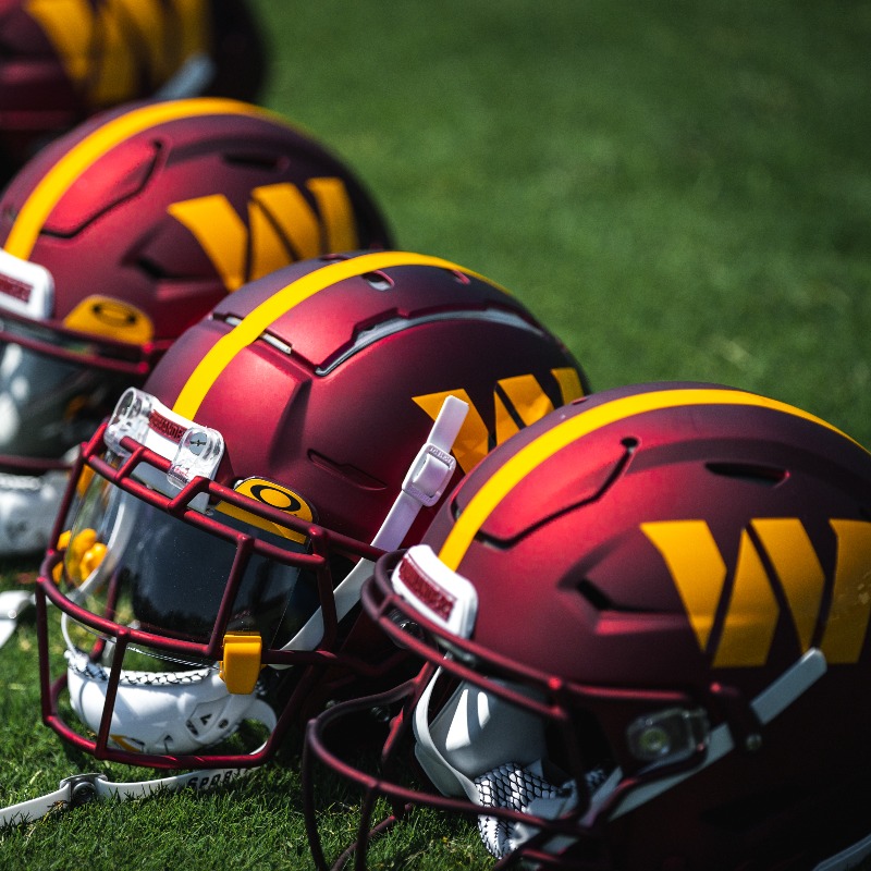 Commanders's tweet photo. We have announced the team's 2022 Doug Williams Coaching Fellow, Tyrae Reid Jr