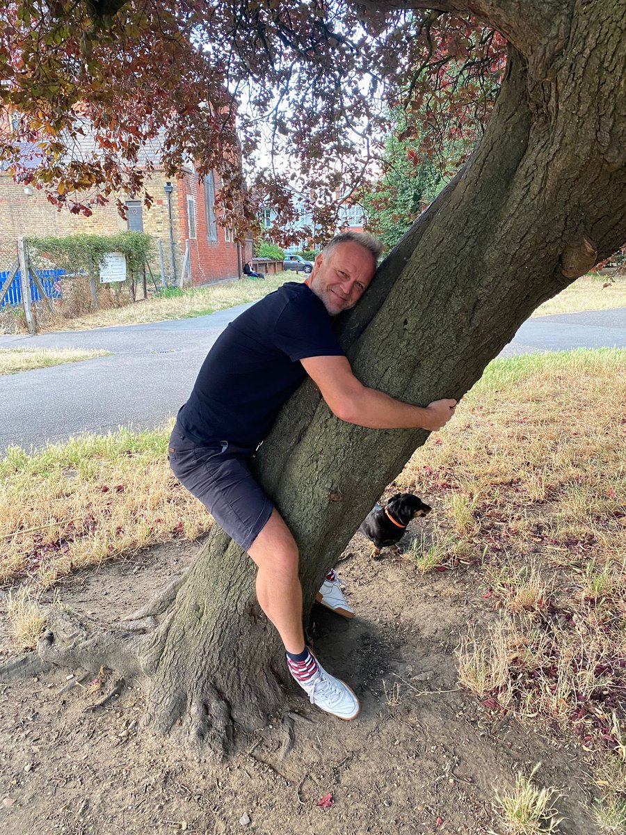 Our very Own <a href="/nicksnaith/">Nick Snaith</a> has been out #TreeHugging in the lead up to the Tree Hugging World Championships thanks for sharing with Us on the #EveningShow <a href="/magicfm/">Magic Radio</a> Nick with Cameo appearance from the Gorgeous 🐾❤️Rolo #WindowOnYourWorld