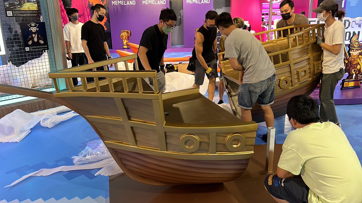 Memeland's tweet photo. 1/ Whether you are a Potatoz or MVP holder in Hong Kong, come check out the @Memeland exhibition at Times Square, Causeway Bay this weekend! The exhibition runs from 30 Jul to 25 Sep!

Many projects pay to organize IRL events, while 
@Memeland gets paid to organize an event https://t.co/Fuj4QAH0PI
