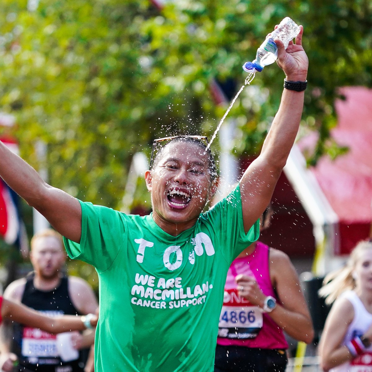 When you realise there is less than 70 days to go until the London Marathon 😆 Shoutout to everyone training through the warm weather, remember to stay cool and hydrated 👏