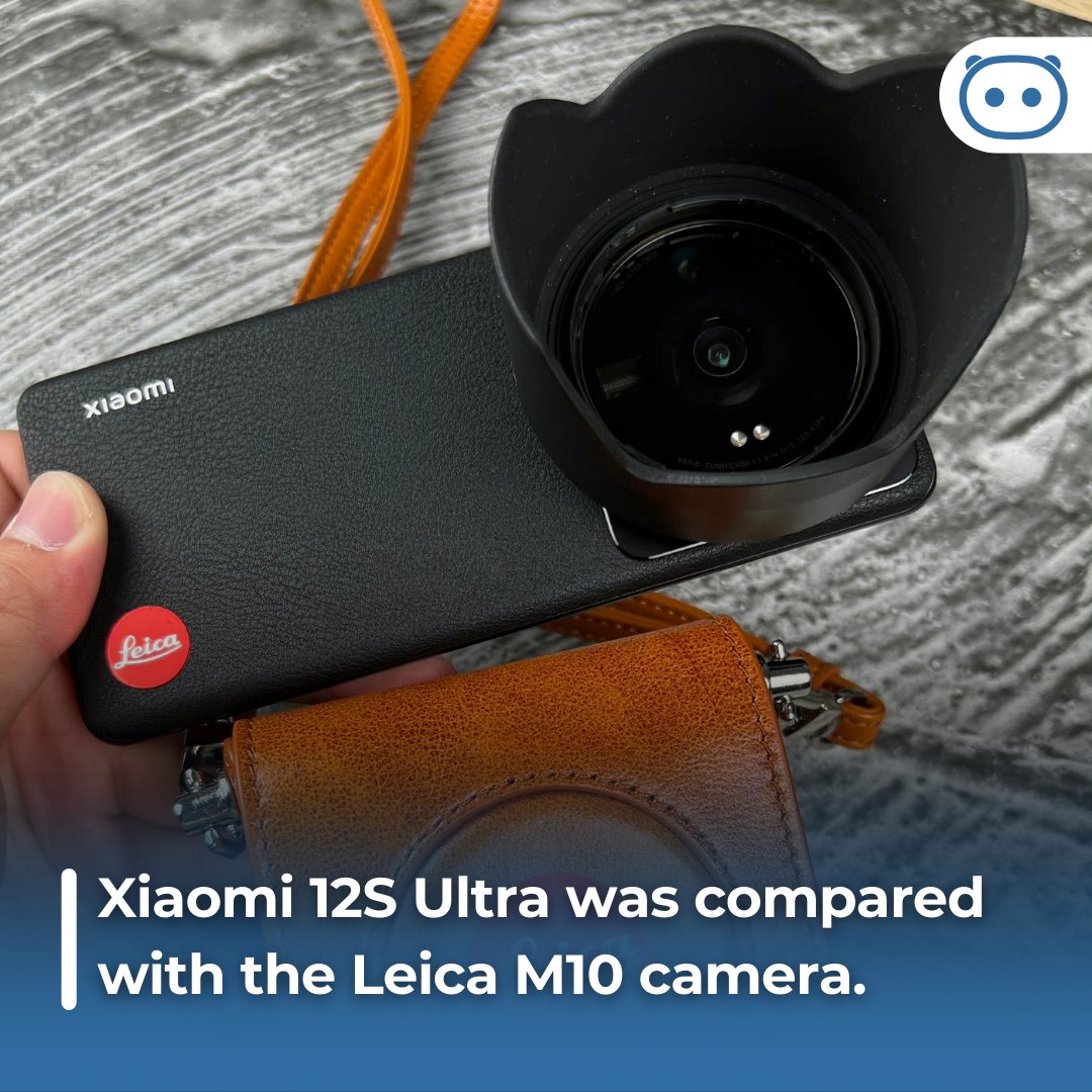 tedroidcom's tweet photo. 📷 🔥 Can #Xiaomi12SUltra be superior to #Leica M10 full-frame #camera?

📌@Xiaomi Mi 12S Ultra is equipped with a one-inch 50 MP IMX989 #sensor, while Leica #M10 has a 24-megapixel image sensor. 

✅Check our website to learn the result.
🔗https://t.co/W4vp1pKrTg https://t.co/aTFAeGL5X8