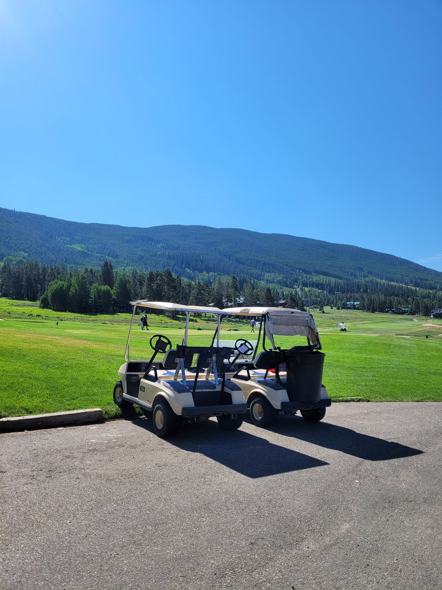 Beautiful setting to raise some money for rural students <a href="/coruraladvocacy/">CO Rural Advocacy</a> golf tournament. <a href="/CASBConnect/">CASB</a>