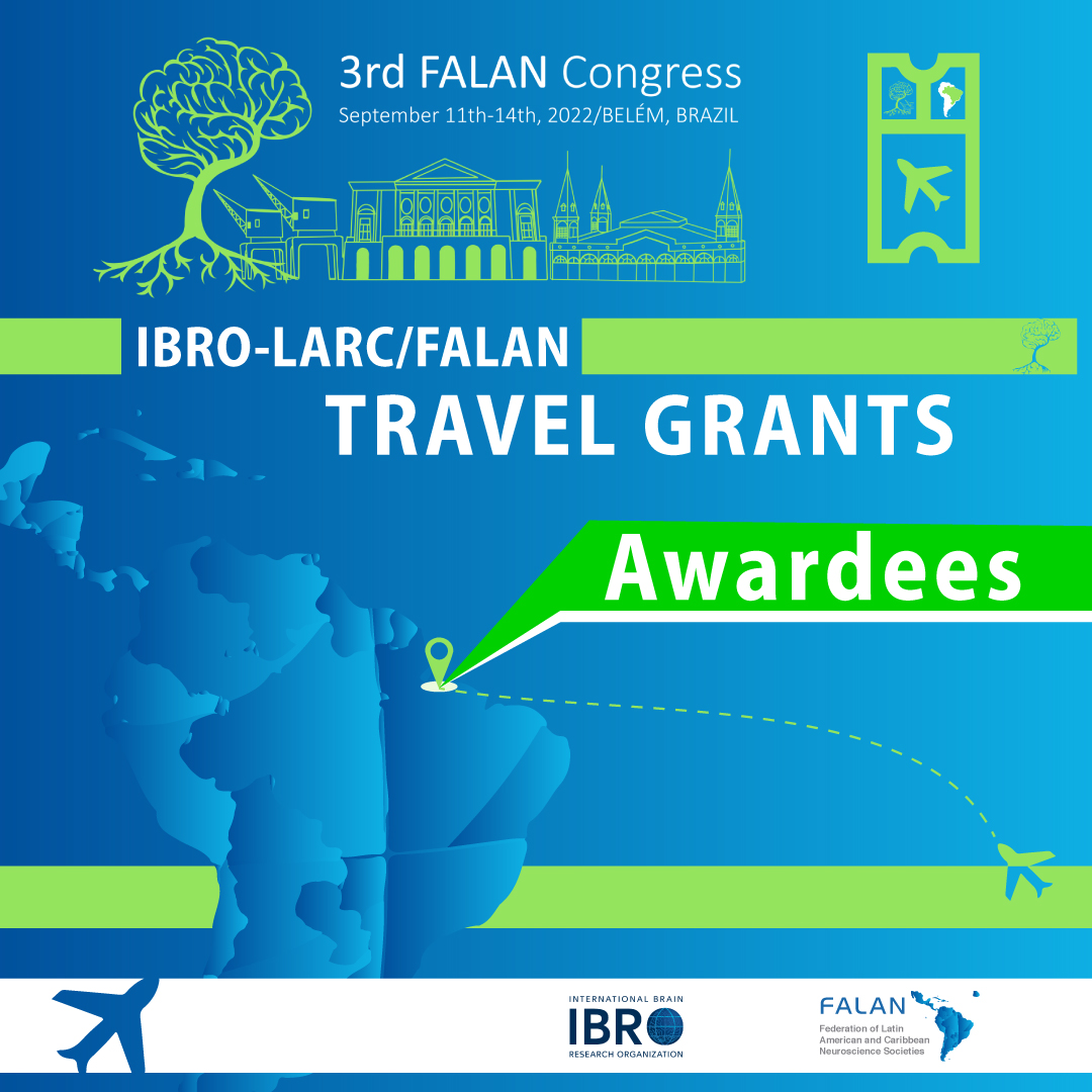 neuroFALAN's tweet photo. Awardees: IBRO-LARC/FALAN Travel Grant and FALAN Travel Grant https://t.co/ZYNFrTMvSz 
@ibroSecretariat https://t.co/wb6LWXqblI