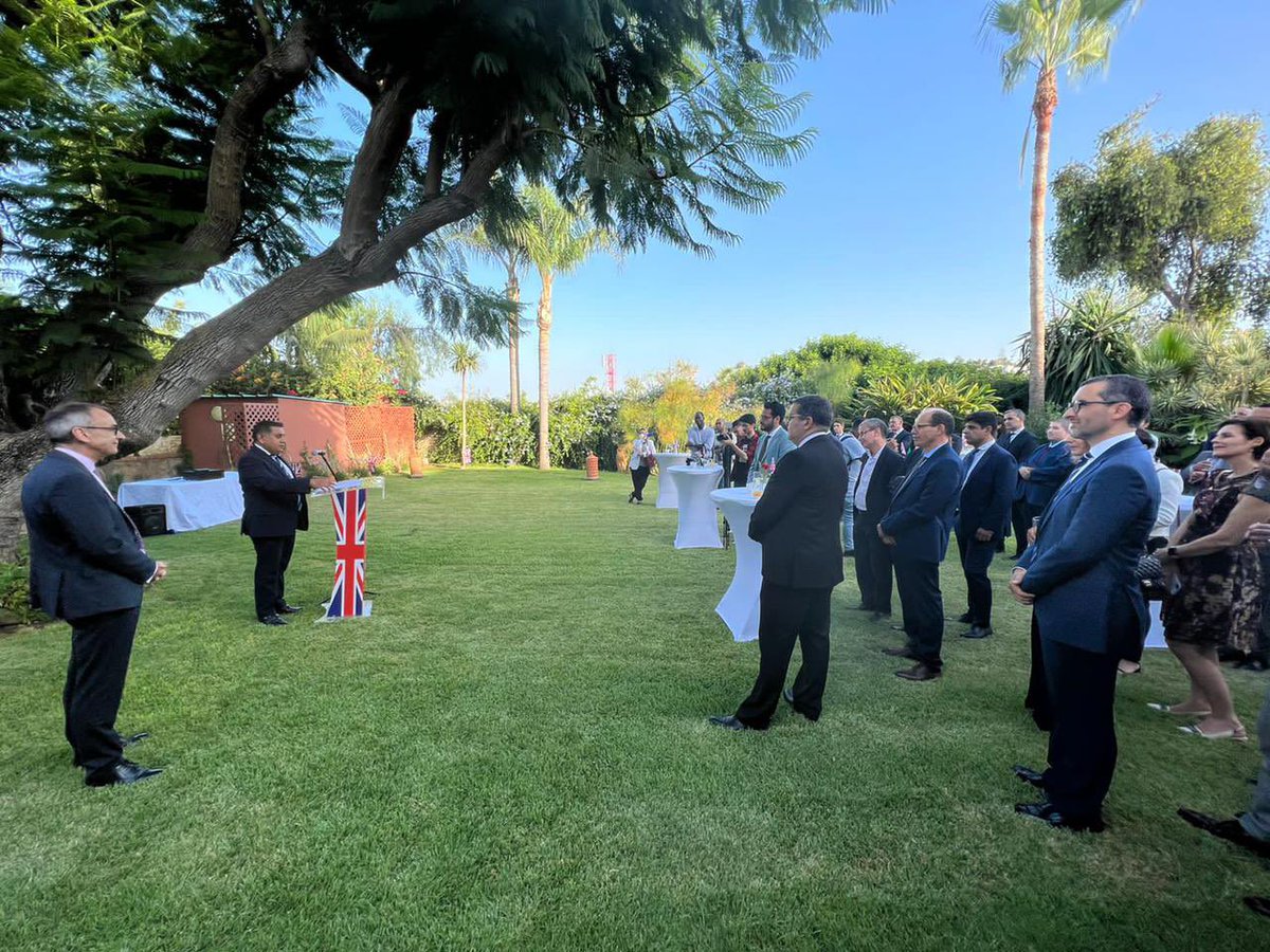 tariqahmadbt's tweet photo. Delighted to meet and address leaders from Morocco’s financial sector to celebrate our respective and joint achievements in #GreenFinance and remind us of the role our vibrant finances industry and private investors can and must play to deliver the #GlasgowClimatePact 🌎 https://t.co/1xB0TFJ69o