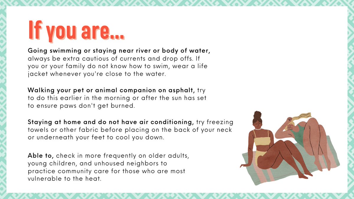 We’re experiencing an extended heatwave of temps in the 90s + 100s. My office put together a few slides in English + Spanish w/resources including locations of cooling centers, shelters, best practices when you’re near water, and signs of heat stroke and exhaustion 🌇
#OrPol